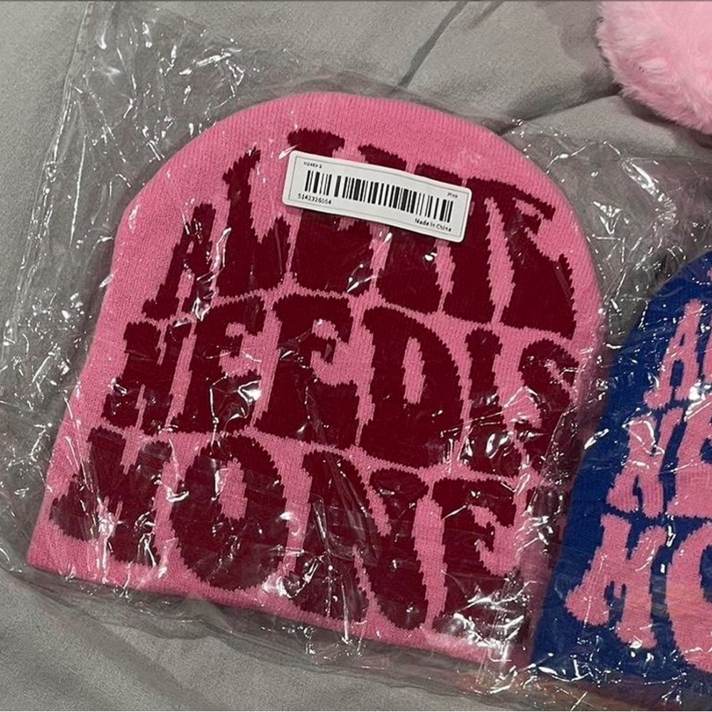 All we need is money pink hat 💕💸